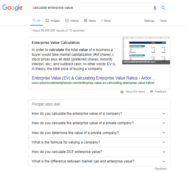 knowledge boxes & related questions