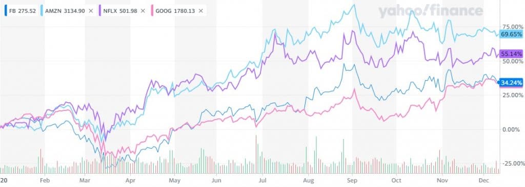FANG YTD Performance
