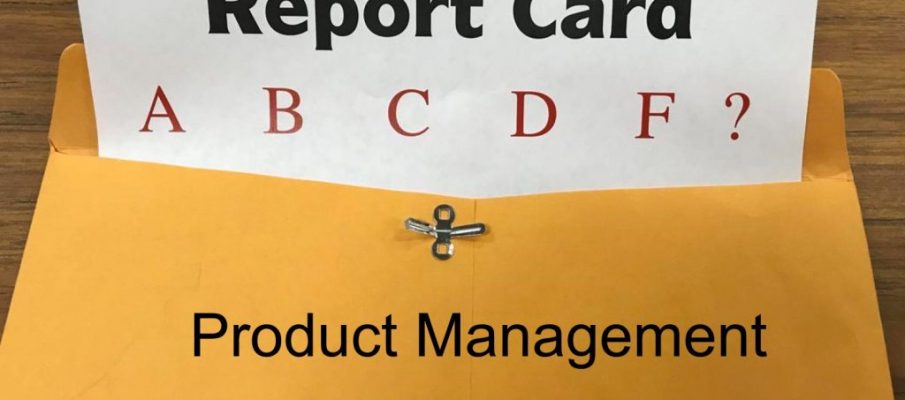 product management report card