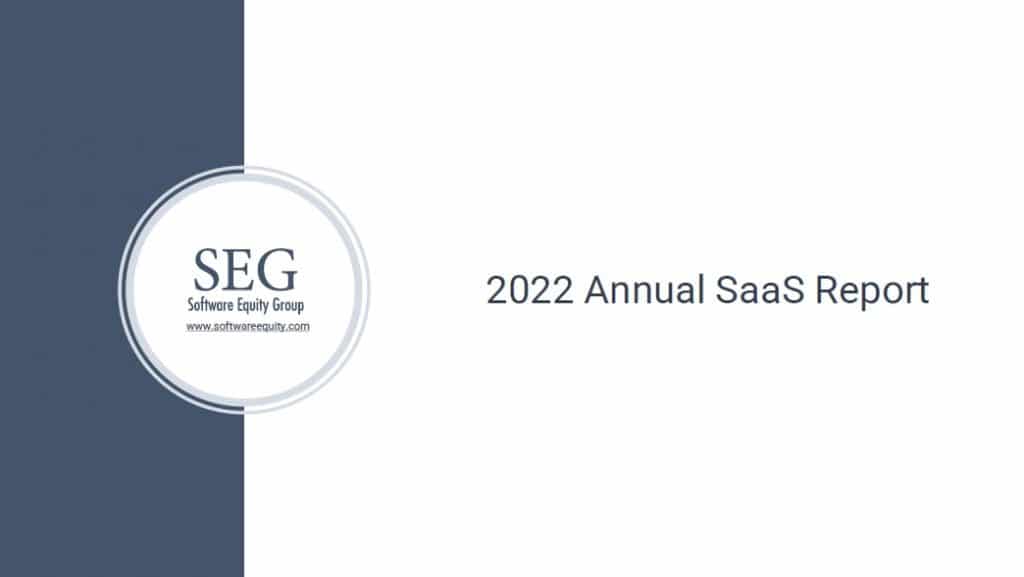Software Equity Group 2021 SaaS Valuation and M&A Trends