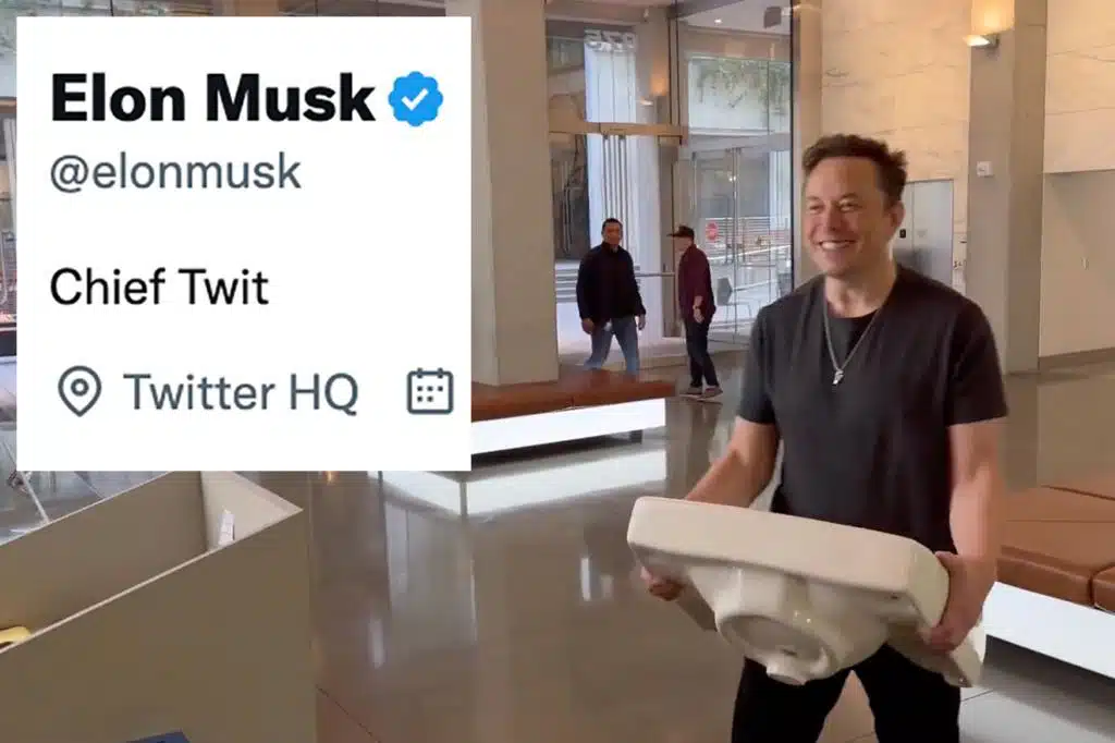 Elon Musk Twitter Kitchen Sinl