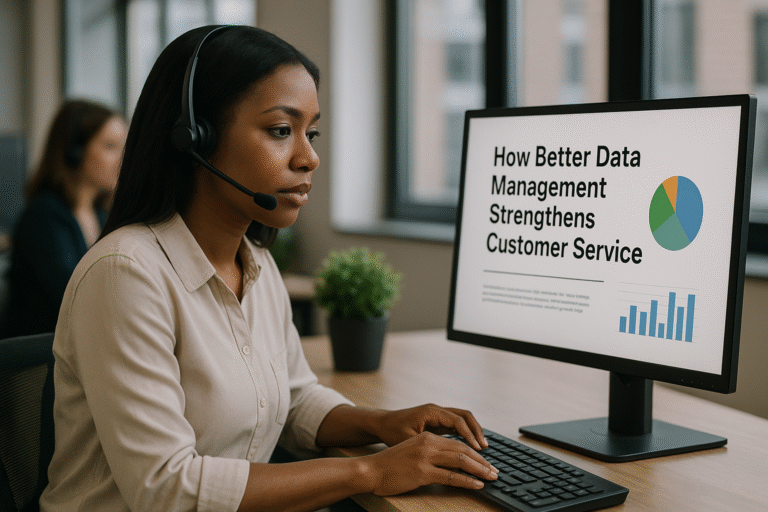 How Better Data Management Strengthens Customer Service for SMBs