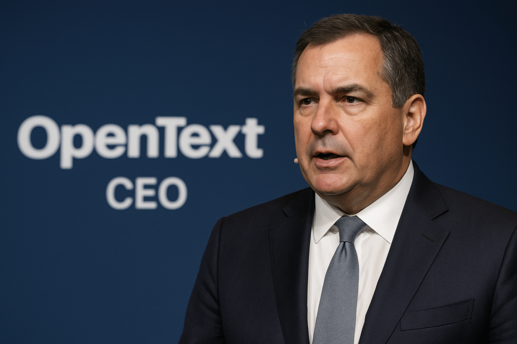 The OpenText Leadership Earthquake: What Mark Barrenechea’s Departure Means for the EDI Industry’s Future