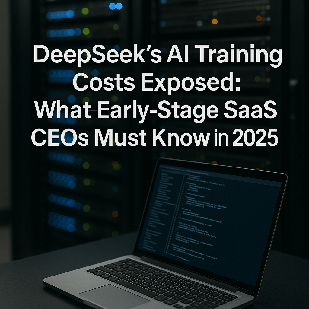 DeepSeek’s AI Training Costs Exposed: What Early-Stage SaaS CEOs Must Know in 2025