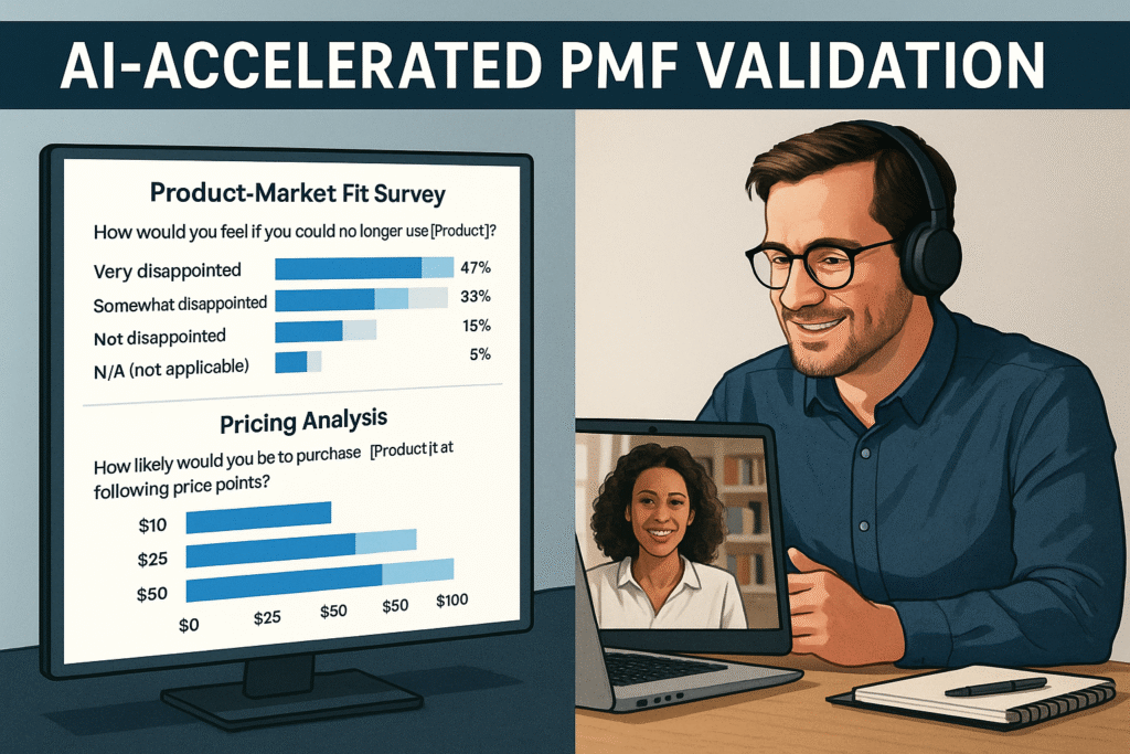 AI-Accelerated PMF Validation: A Smarter, Faster Path to Market Fit for SaaS Founders